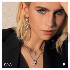 APM Monaco snake earrings